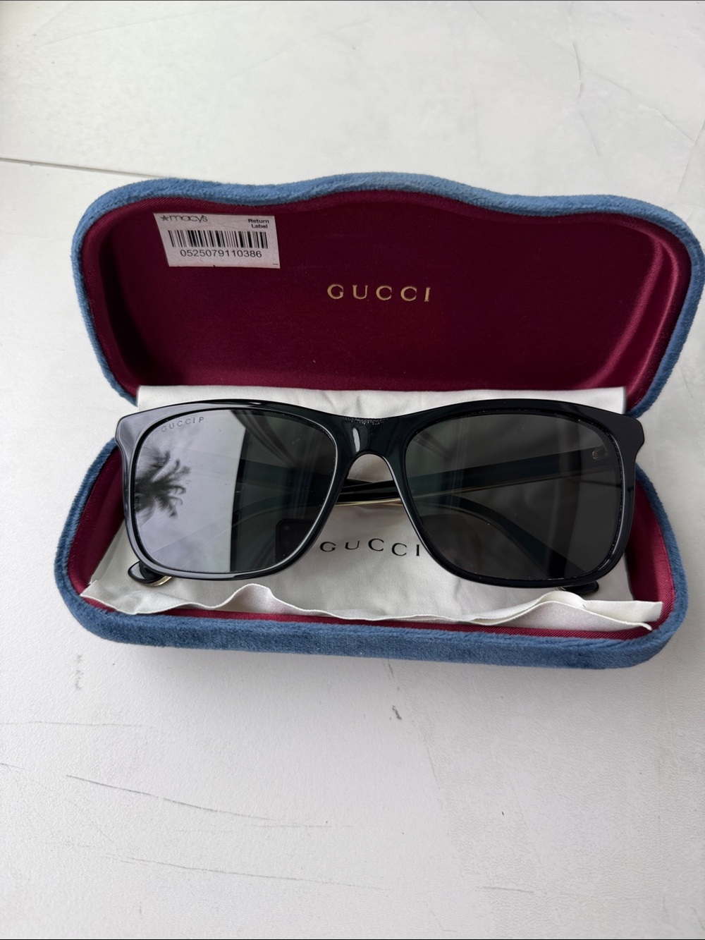 Gucci Black Sunglasses - Classic Black